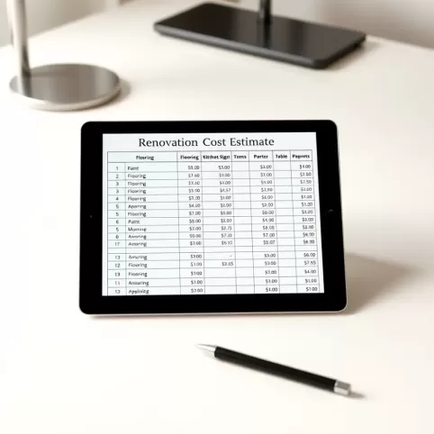 Przykładowy kosztorys wykończenia mieszkania