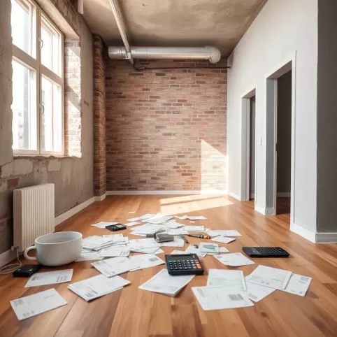 średni koszt wykończenia mieszkania