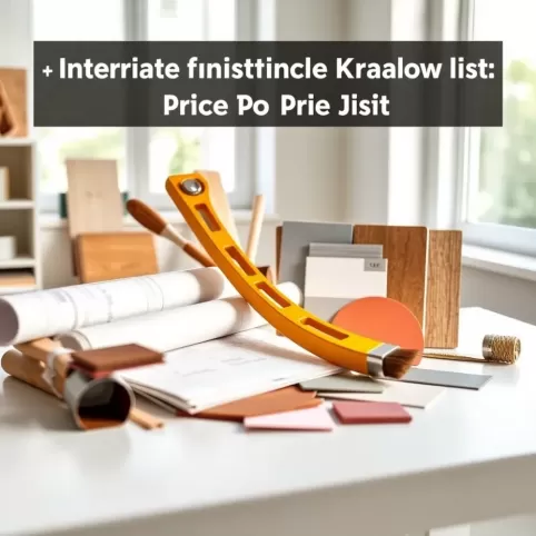 Wykończenia wnętrz Kraków cennik