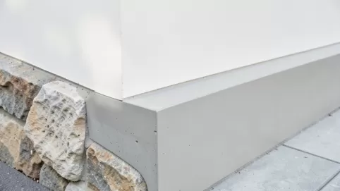 wykończenie cokołu elewacji