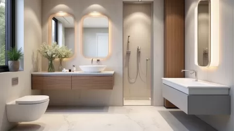 Wykończenie łazienki